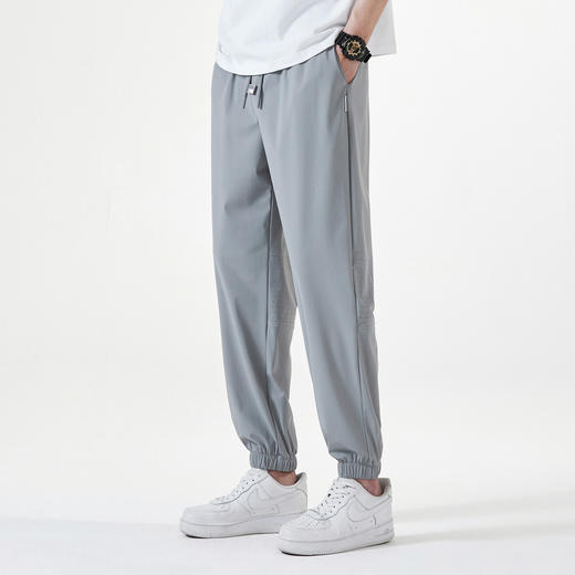 GXG男装【时尚抽绳】夏季简约男式运动风休闲长裤K&C 商品图6