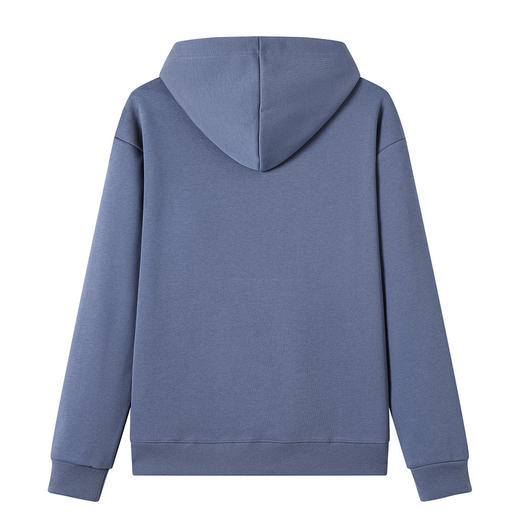 GXG男装25秋季时尚小地球印花通勤百搭日常休闲男式连帽卫衣K&C 商品图6