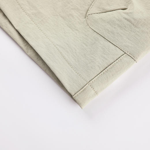 GXG男装【工装口袋】25夏季时尚舒适松紧腰轻薄透气男式五分短裤K&C 商品图8