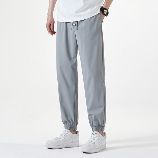 GXG男装【时尚抽绳】夏季简约男式运动风休闲长裤K&C 商品图4