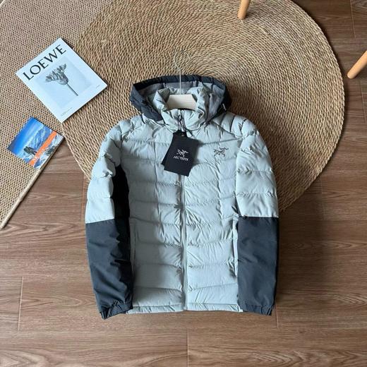 D121562科技锁温寒冬通勤无压力户外排骨羽绒棉服 商品图3