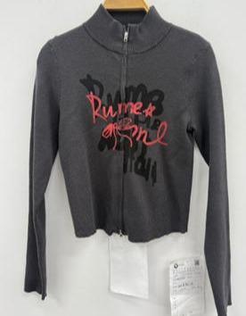 NC&小高领图案毛织开衫50820(灰）秋季253020400321 商品图1