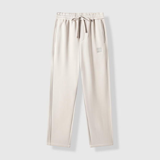 GXG男装【加绒保暖】冬季简约舒适百搭宽松直筒男式休闲裤K&C 商品图2