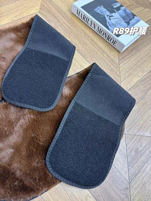 D121588一圈全是绒，新款羊羔绒+驼绒保暖护腰带 商品图2