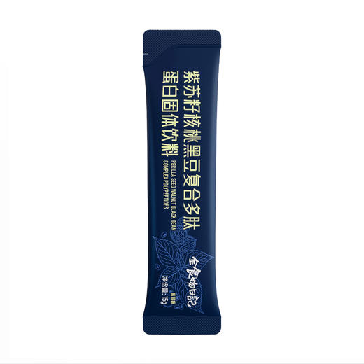 全食物日记 紫苏籽核桃黑豆复合多肽300g(15g*20) 商品图5