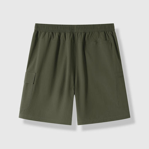 GXG男装25夏季时尚舒适松紧腰轻薄透气五分裤男式直筒休闲短裤K&C 商品图11