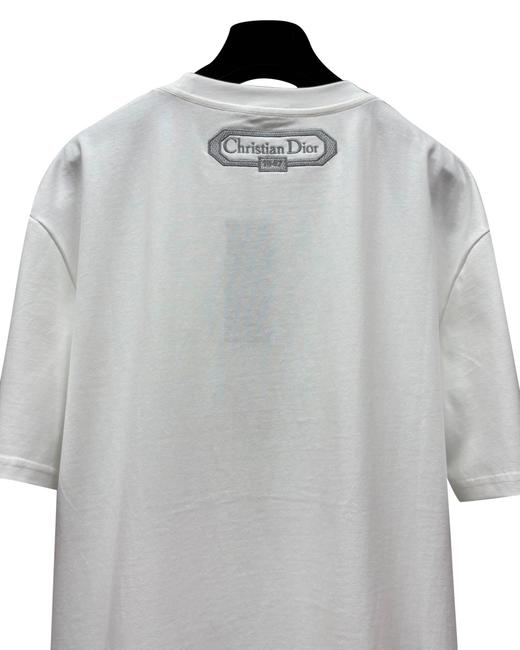 中性款新年全棉刺绣短袖T恤ba010 商品图2