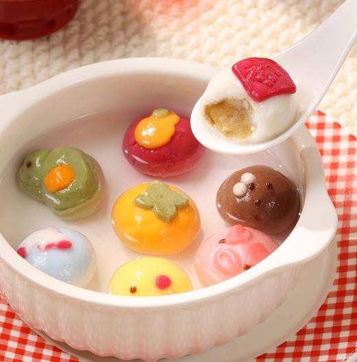 【卡通汤圆】悠享时圣诞卡通汤圆黑芝麻元宵冬至手工造型儿童营养早餐速食点心 商品图4