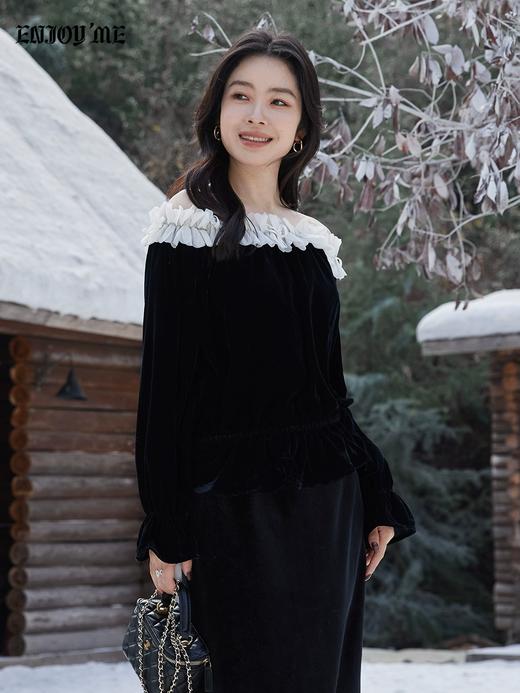 【门店同款】ENJOY冬季“相聚时刻”银河花朵上衣 168644416 商品图2