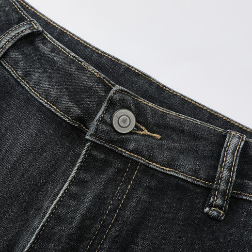 GXG男装25秋季时尚潮流复古水洗宽松直筒休闲日常通勤男式牛仔裤K&C 商品图9