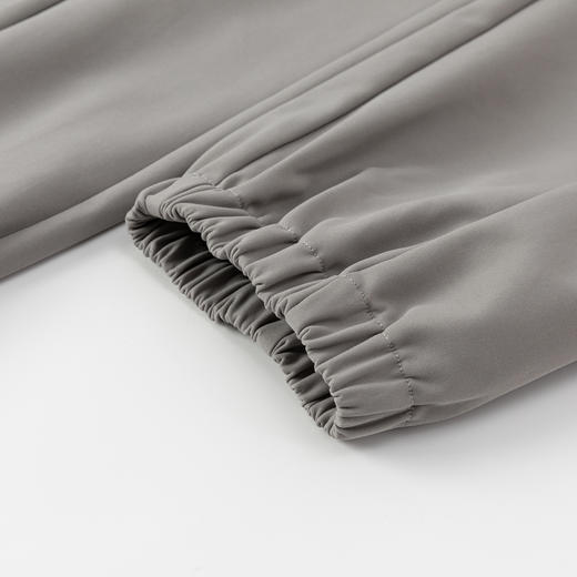 GXG男装25秋季时尚松紧腰系绳简约纯色日常通勤男式束脚休闲裤K&C 商品图6