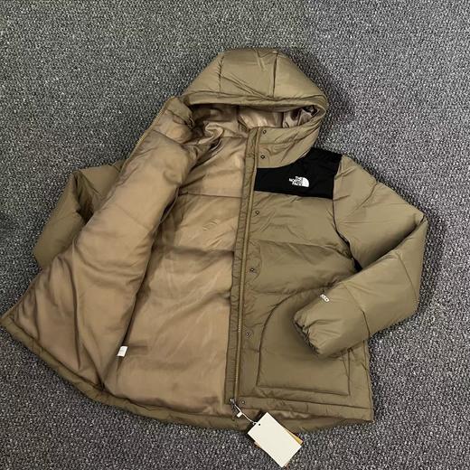 D121594女款550蓬防泼水鹅绒保暖宽松长袖羽绒服 商品图4