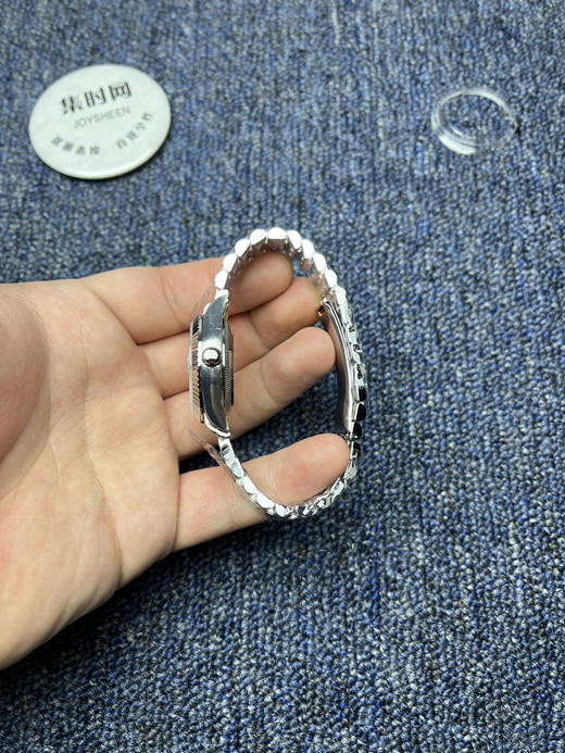 细节决定成败—新款劳力士 ARF日志型系列31mm ARF日志31女款 蚝式日志型 粉盘钻面 女士腕表 商品图4