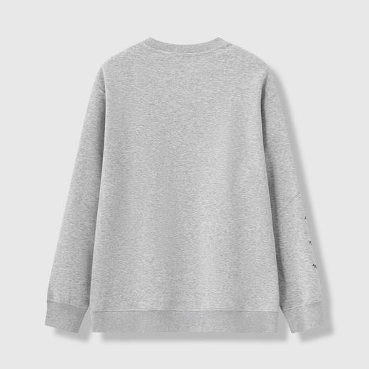 GXG男装【含莱赛尔】25秋季日常通勤简约纯色时尚男式圆领卫衣K&C 商品图1