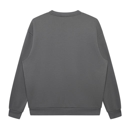 GXG男装冬季对镜自拍潮流印花情侣款圆领加绒保暖卫衣K&C 商品图1