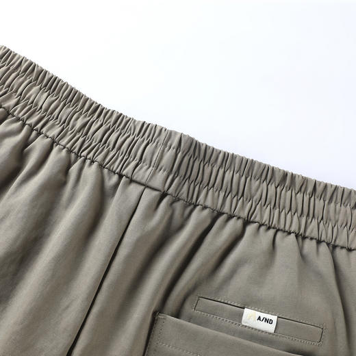 GXG男装25秋季时尚松紧腰系绳休闲裤宽松舒适日常通勤男式直筒裤K&C 商品图12