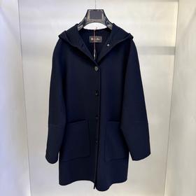 女款连帽大衣he015