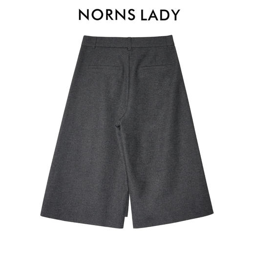 NORNS LADY诺恩 高腰垂感阔腿裤女宽松显瘦休闲西装裤 T25KK18891-12.16直播 商品图4
