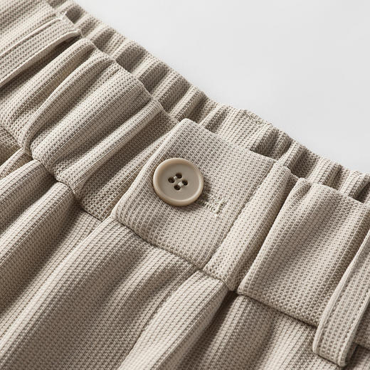 GXG男装【防风耐磨】秋冬弹力松紧舒适百搭通勤直筒男式休闲裤K&C 商品图11