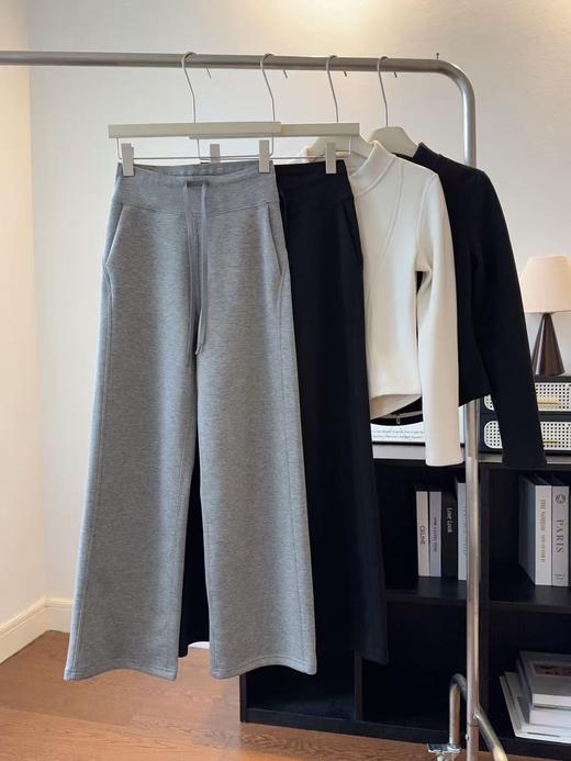 太好穿啦！ lu系升级款加绒阔腿裤！ 商品图9