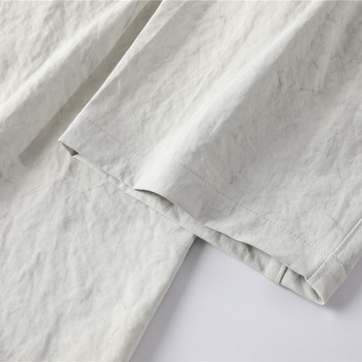 GXG男装秋季舒适百搭松紧腰抽绳设计运动风直筒裤男式休闲长裤K&C 商品图4