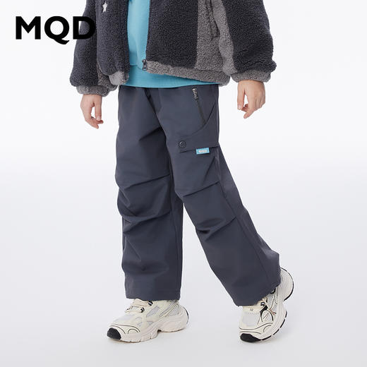 【秒】【MQD】男童冬季潮酷舒适户外风休闲针织长裤 商品图0