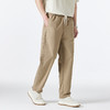 GXG男装25春季时尚贴布潮流系绳舒适松紧腰头直筒裤男式休闲长裤K&C 商品缩略图10