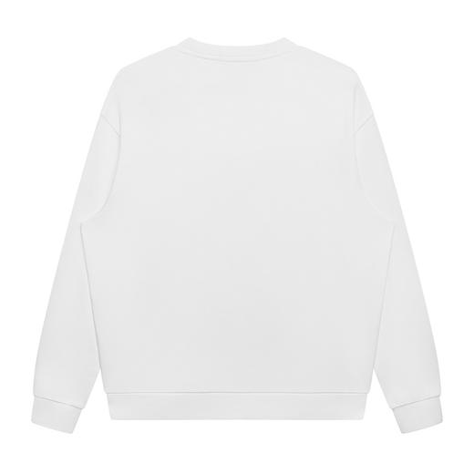 GXG男装冬季新年款国潮风男女同款百搭印花圆领加绒卫衣K&C 商品图1