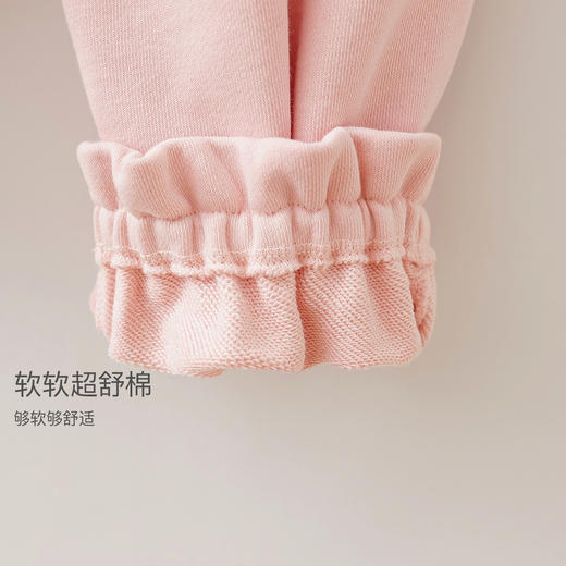 马克珍妮碎花蝴蝶结女童宽松灯笼裤宝宝裤子2026年春装新款560078 商品图4