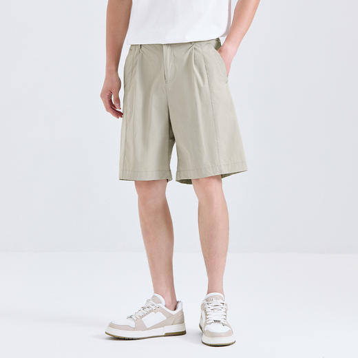 GXG男装25夏季潮流个性运动百搭休闲五分裤宽松舒适男式直筒短裤K&C 商品图7