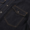 GXG男装25秋季经典水洗防掉色翻盖口袋简约翻领男式牛仔夹克外套K&C 商品缩略图8