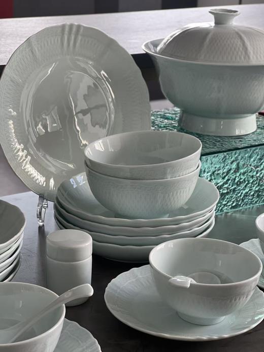 【景德镇高岭土玉泥  一步到位 浮雕款餐具】自用送礼都适合 多款可选 商品图5