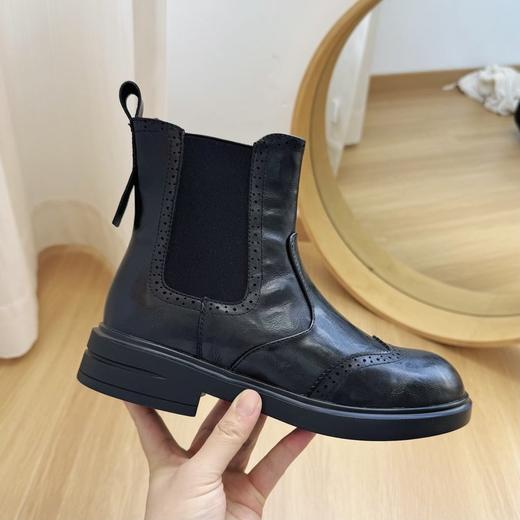 凯撒KS3805 复古圆头马丁短靴 商品图9