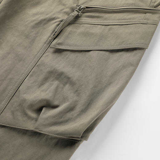 GXG男装【伞兵裤】25秋季户外工装宽松直筒运动裤男式束脚休闲裤K&C 商品图12