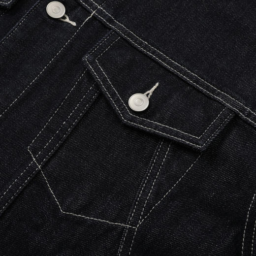 GXG男装25冬季简约翻领通勤百搭休闲外套日常户外男式牛仔夹克K&C 商品图8