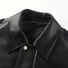 GXG男装25秋季经典简约百搭pu皮夹克防风休闲易打理男式翻领外套K&C 商品缩略图7