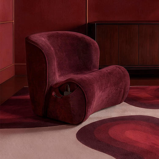 乐班加热沙发护腰单人沙发客厅卧室沙发轻奢沙发单手可伶久坐不累加热沙发 商品图1