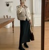 老米优品🎈秋冬神裙！含绵羊毛~《醋酸羊毛加绒H半身裙》显瘦又保暖~ 软糯手感+加绒内里，秋冬穿不冻腿！Q251215A 商品缩略图1