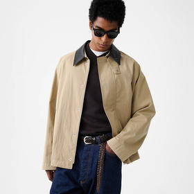 STUDIO NICHOLSON SHORT ZIP THROUGH JACKET 男装廓形猎装夹克