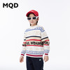 【秒】【MQD】男童冬季时尚满版提花拼接半高领针织衫 商品缩略图2