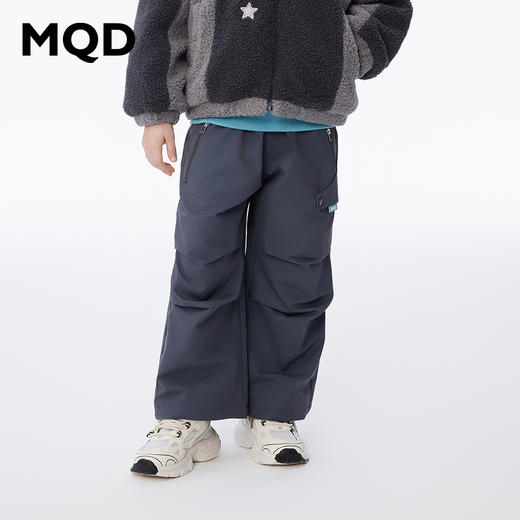【秒】【MQD】男童冬季潮酷舒适户外风休闲针织长裤 商品图1