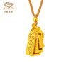「盛世福印」（大版）古法黄金吊坠 足金吊坠编织项链（大版） 商品缩略图3