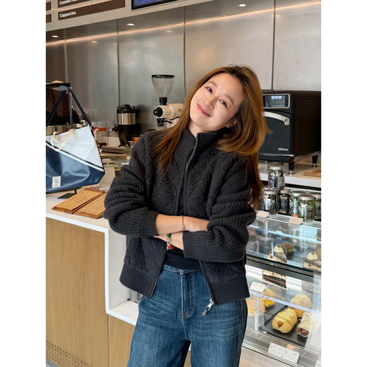 圈圈羊毛开衫｜550g 重磅暖感，显瘦天hua板 商品图8