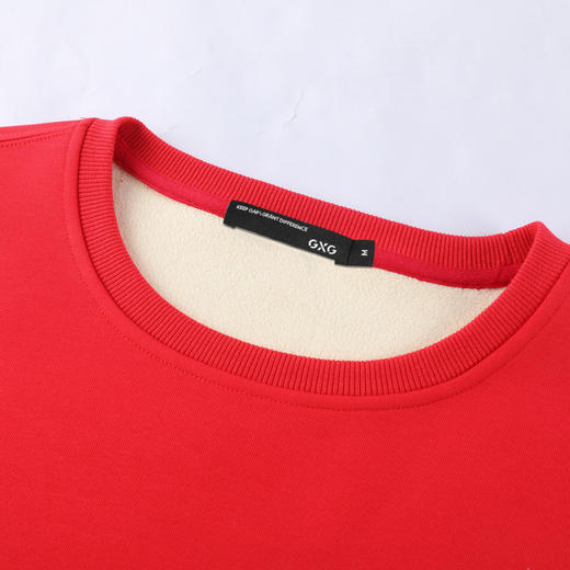 GXG男装【时尚绣花】春季个性潮流男款圆领百搭长袖卫衣K&C 商品图11