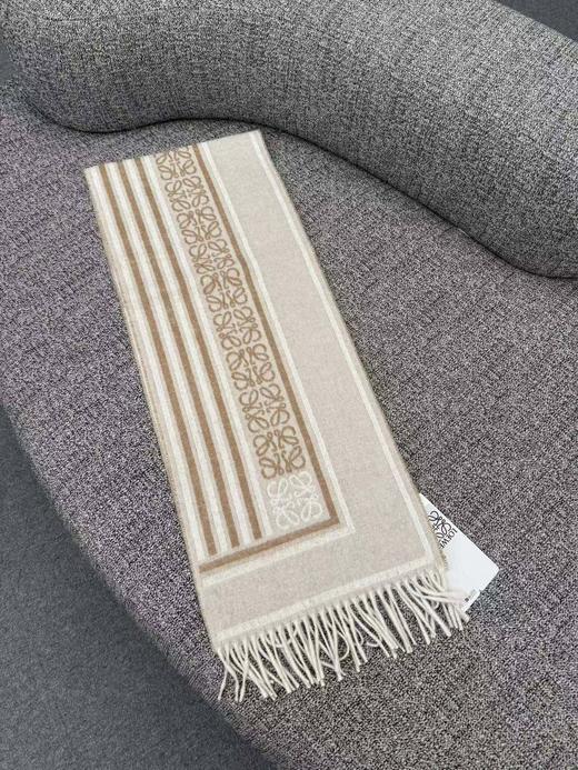 中性款条纹围巾zh014 商品图0