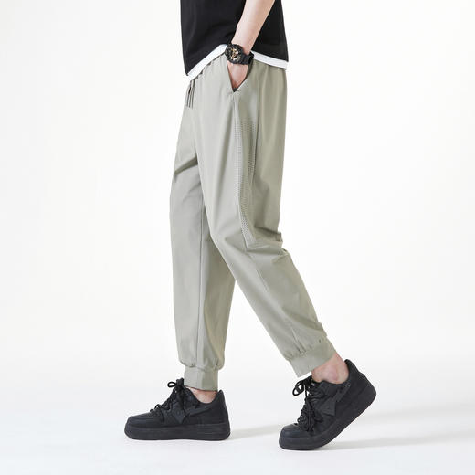 GXG男装夏季男款简约时尚抽绳束脚休闲裤K&C 商品图5
