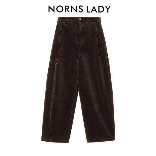 NORNS LADY诺恩 新款高腰垂感显瘦阔腿休闲裤 T25KK18894 商品图2