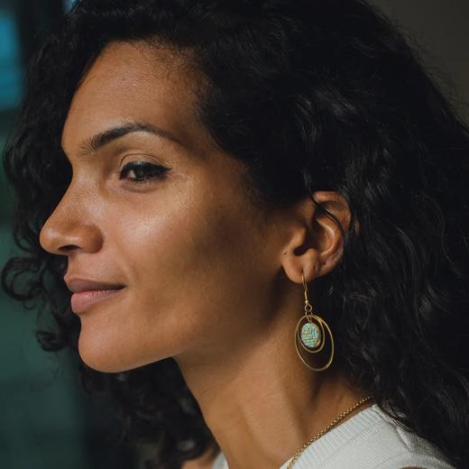 心艺手作：“努苏姆”湖水青系列饰品 Nuusum Series in Teal 商品图4