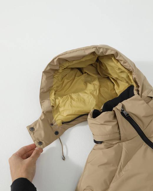 D121510冬季款精典马球徽标可拆卸连帽羽绒服男女同款 商品图11