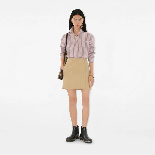 BURBERRY 巴宝莉 女士皮革碎石切尔西短靴 黑色 8111744 A1189 商品图6